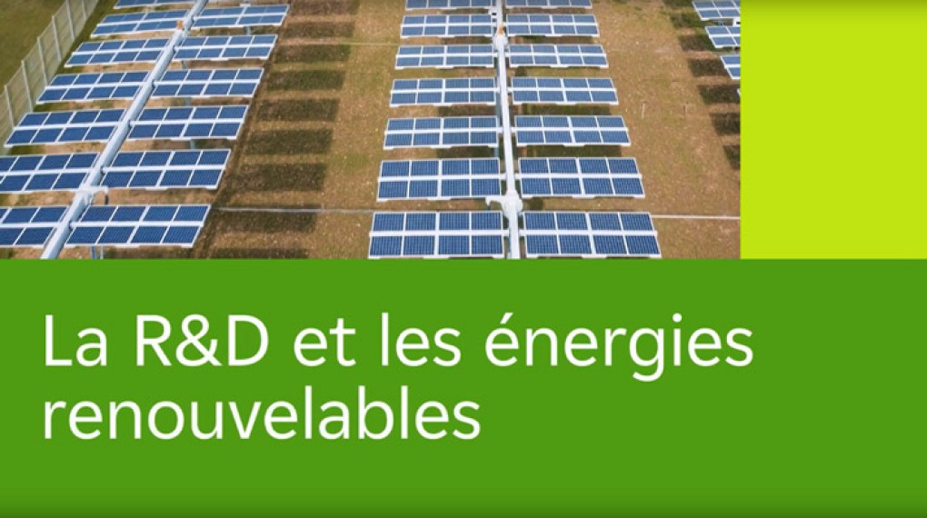 Vignette de la vidéo : La R&D et les énergies renouvelables