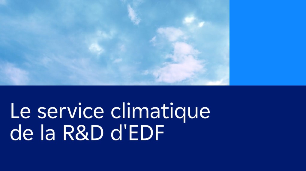 Capture écran de la vidéo intitulée Le service climatique de la R&D d'EDF