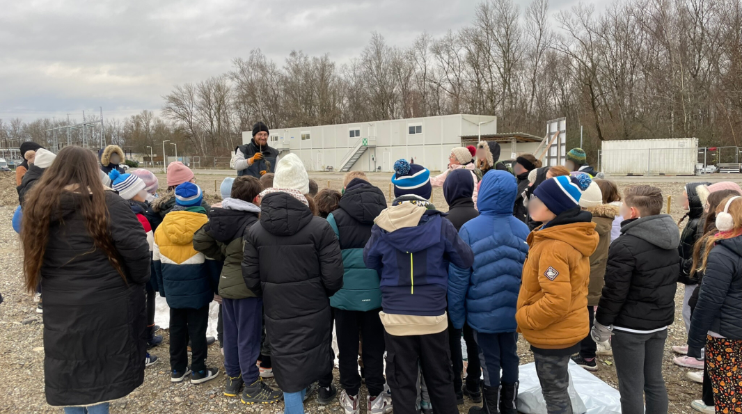 Présentation des arbustes qui vont être plantés