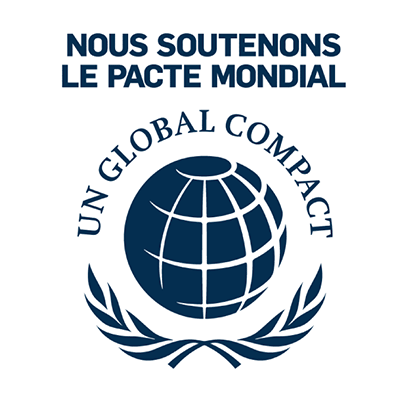 Nous soutenons le Pacte Mondial - UN Global Compact